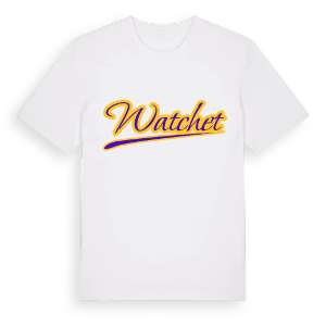 Watchet baseball t-shirt – ekologisk bomull t-shirt från Pinshirt