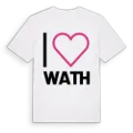 Jag älskar Wath t-shirt stort tryck