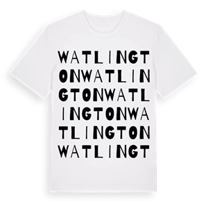 Watlington ordlek t-shirt – ekologisk bomull t-shirt från Pinshirt