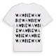 Wawne ordlek t-shirt