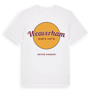 Weaverham cirkel t-shirt – ekologisk bomull t-shirt från Pinshirt