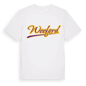 Weeford baseball t-shirt – ekologisk bomull t-shirt från Pinshirt
