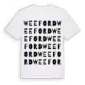 Weeford ordlek t-shirt