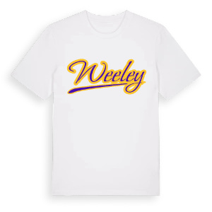 Weeley baseball t-shirt – ekologisk bomull t-shirt från Pinshirt
