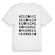 Welcombe ordlek t-shirt