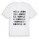 Welland ordlek t-shirt