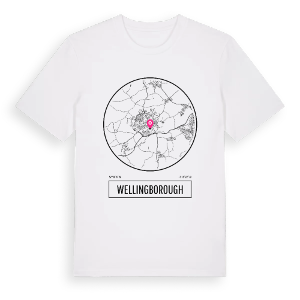 Wellingborough t-shirt – ekologisk bomull t-shirt från Pinshirt