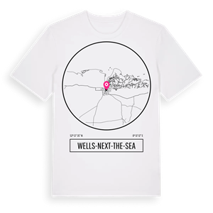 Wells-Next-the-Sea t-shirt – ekologisk bomull t-shirt från Pinshirt