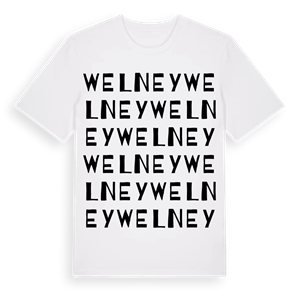 Welney ordlek t-shirt – ekologisk bomull t-shirt från Pinshirt