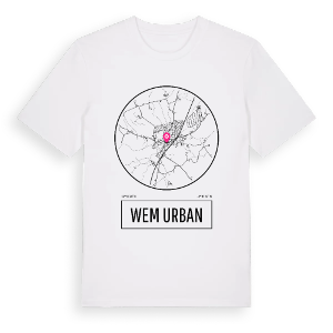 Wem Urban t-shirt – ekologisk bomull t-shirt från Pinshirt