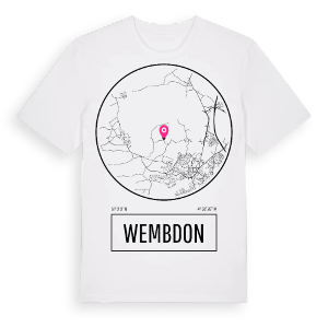 Wembdon t-shirt – ekologisk bomull t-shirt från Pinshirt