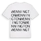 Wennington ordlek t-shirt
