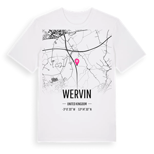 Wervin karta t-shirt – ekologisk bomull t-shirt från Pinshirt