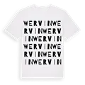 Wervin ordlek t-shirt
