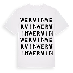 Wervin ordlek t-shirt – ekologisk bomull t-shirt från Pinshirt