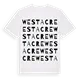 West Acre ordlek t-shirt