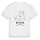 West Allen karta t-shirt