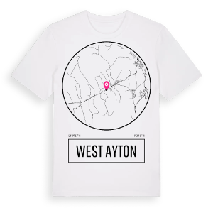 West Ayton t-shirt – ekologisk bomull t-shirt från Pinshirt