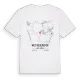 West Bedlington karta t-shirt