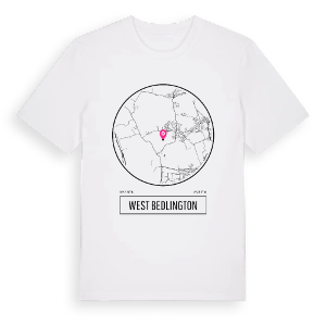 West Bedlington t-shirt – ekologisk bomull t-shirt från Pinshirt