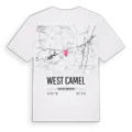 West Camel karta t-shirt