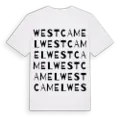 West Camel ordlek t-shirt