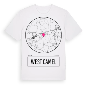 West Camel t-shirt – ekologisk bomull t-shirt från Pinshirt