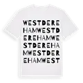 West Dereham ordlek t-shirt
