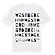 West Dereham ordlek t-shirt