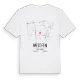 West Fen karta t-shirt