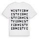 West Fen ordlek t-shirt