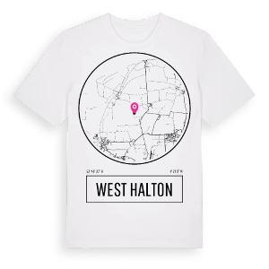 West Halton t-shirt – ekologisk bomull t-shirt från Pinshirt