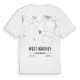 West Hoathly karta t-shirt
