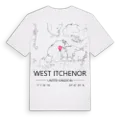 West Itchenor karta t-shirt