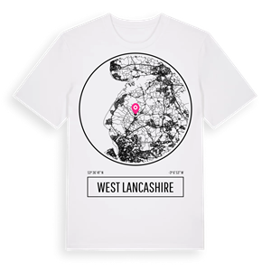West Lancashire t-shirt – ekologisk bomull t-shirt från Pinshirt