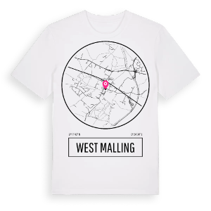 West Malling t-shirt – ekologisk bomull t-shirt från Pinshirt