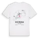 West Mersea karta t-shirt