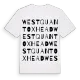 West Quantoxhead ordlek t-shirt