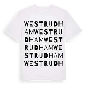 West Rudham ordlek t-shirt – ekologisk bomull t-shirt från Pinshirt