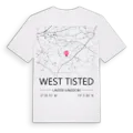 West Tisted karta t-shirt