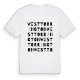 West Torrington ordlek t-shirt