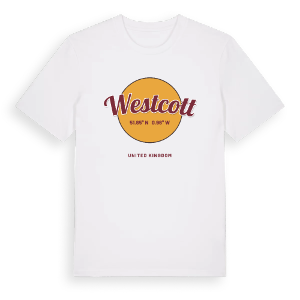 Westcott cirkel t-shirt – ekologisk bomull t-shirt från Pinshirt