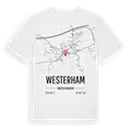 Westerham karta t-shirt