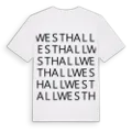 Westhall ordlek t-shirt