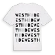 Westhide ordlek t-shirt