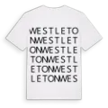 Westleton ordlek t-shirt
