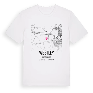Westley karta t-shirt – ekologisk bomull t-shirt från Pinshirt