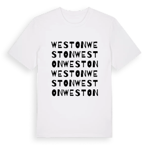 Weston ordlek t-shirt – ekologisk bomull t-shirt från Pinshirt