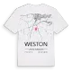 Weston karta t-shirt