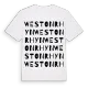 Weston Rhyn ordlek t-shirt